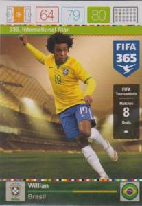 International Star, 2015-16 Adrenalyn FIFA 365 #339 William