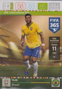 International Star, 2015-16 Adrenalyn FIFA 365 #346 Hulk