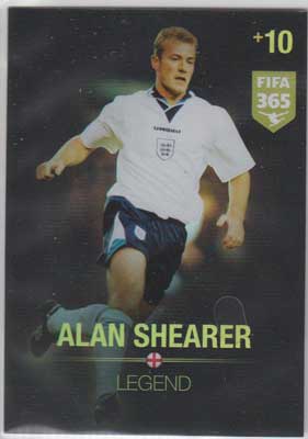 Legend, 2015-16 Adrenalyn FIFA 365 #372 Alan Shearer
