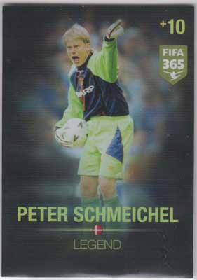 Legend, 2015-16 Adrenalyn FIFA 365 #371 Peter Schmeichel