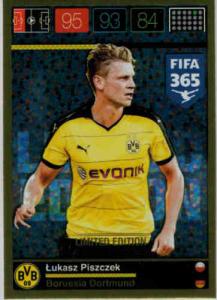 Limited Edition, 2015-16 Adrenalyn FIFA 365 Lukasz Piszczek