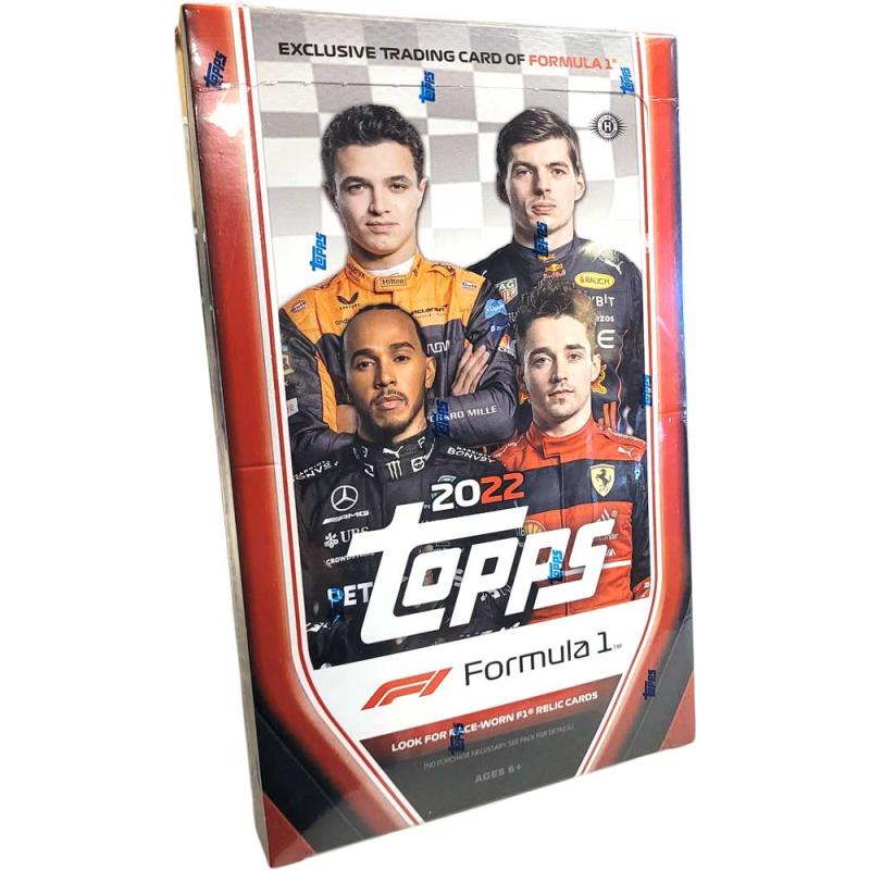 Hel Box 2022 Topps F1 Formula 1 Hobby (20 Packs per Box, 8 Cards per Pack)