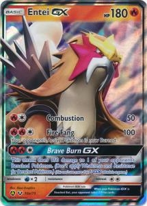 Pokemon S&M Promo Entei GX - 10a/73 – Promo