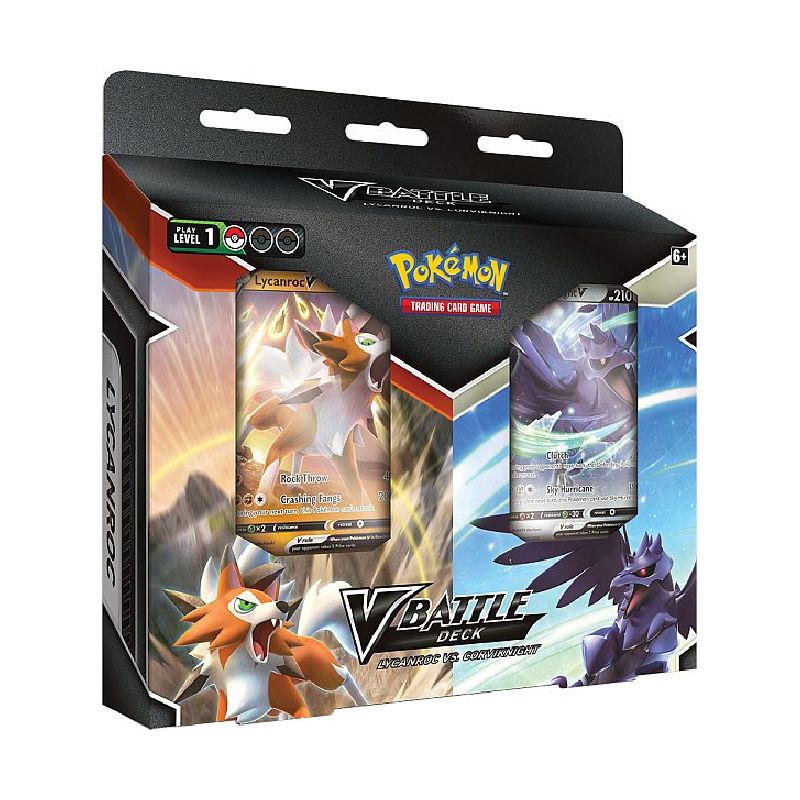 Pokémon, V Battle Decks: Lycanroc VS. Corviknight (in one box)