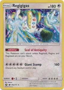 Pokemon  Promo - Regigigas - 84a/111 - Alternate Art Promo