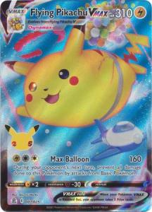 Celebrations - Flying Pikachu VMAX - 7/25 - Ultra Rare