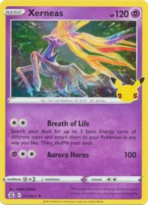 Celebrations - Xerneas - 12/25 - Holo Rare