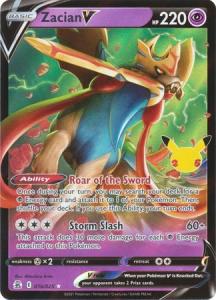Celebrations - Zacian V - 16/25 - Ultra Rare