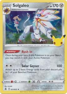Celebrations - Solgaleo - 21/25 - Holo Rare