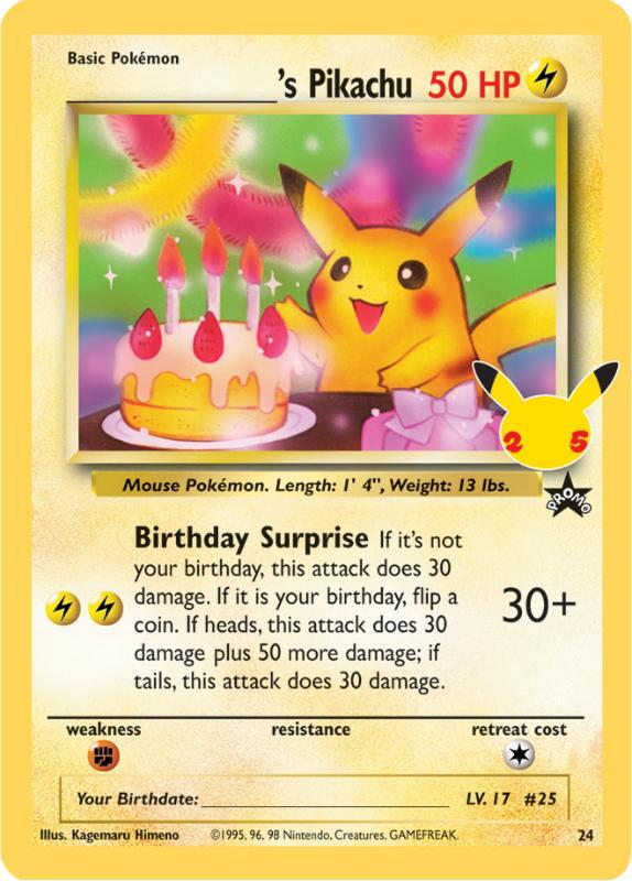Celebrations - _____'s Pikachu - 24 - (Celebrations Extra)