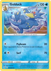 SWSH7 - Evolving Skies - 025/203 - Golduck - Uncommon