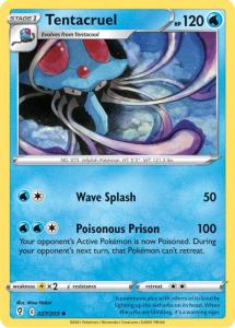 SWSH7 - Evolving Skies - 027/203 - Tentacruel - Uncommon