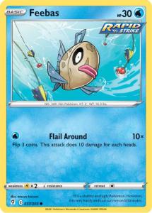 SWSH7 - Evolving Skies - 037/203 - Feebas - Common - Reverse