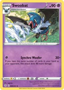 SWSH7 - Evolving Skies - 069/203 - Swoobat - Uncommon