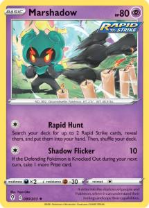SWSH7 - Evolving Skies - 080/203 - Marshadow – Rare - Reverse
