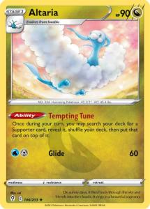 SWSH7 - Evolving Skies - 106/203 - Altaria - Rare - Reverse
