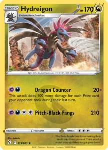 SWSH7 - Evolving Skies - 115/203 - Hydreigon - Holo Rare