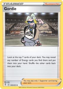 SWSH7 - Evolving Skies - 149/203 - Gordie - Uncommon - Reverse