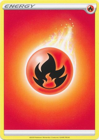 Pokemon - Sw&Sh - Fire Energy - 2020