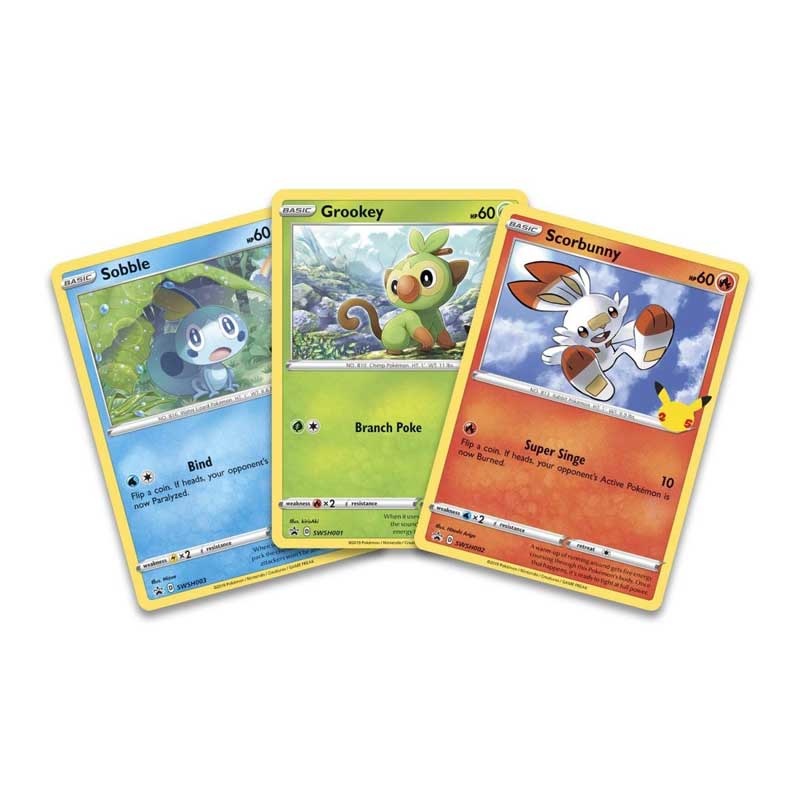Pokemon, First Partner Pack Galar (3 Oversize cards)
