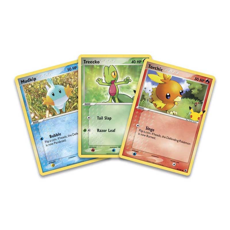 Pokemon, First Partner Pack Hoenn (3 Oversize cards)