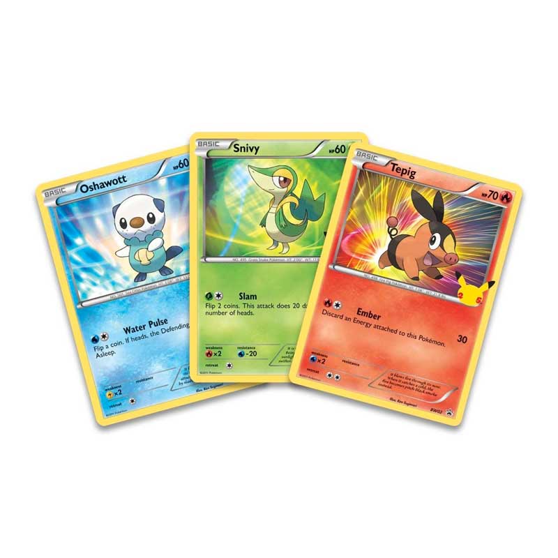Pokemon, First Partner Pack Unova (3 Oversize cards)