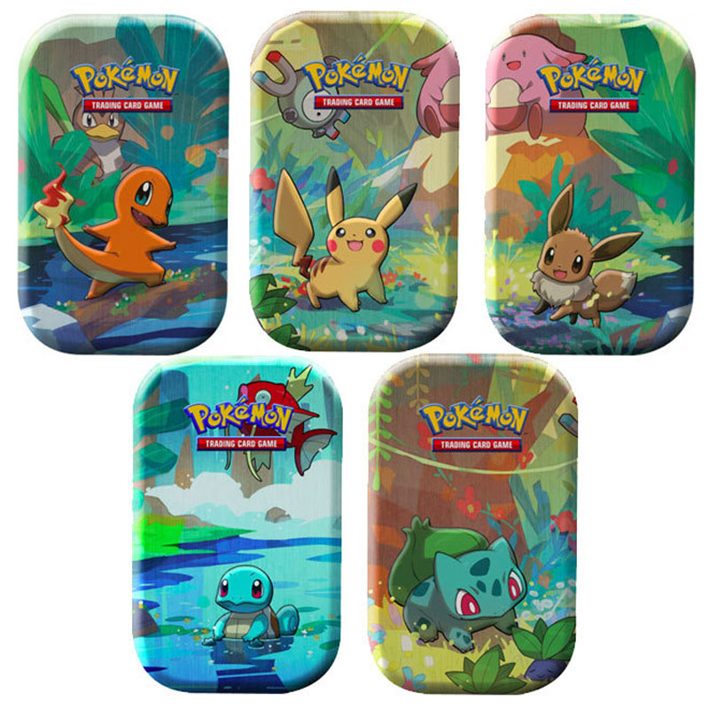 Pokémon, Kanto Friends Mini Tin x 5 (2025 reprint)