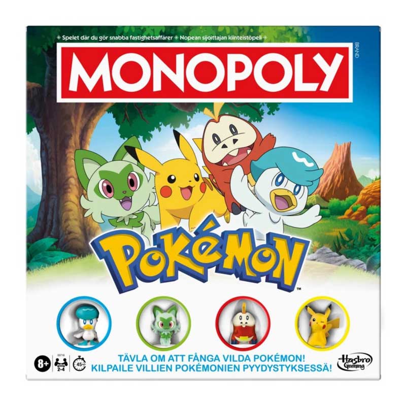 Pokémon Monopol på Svenska/Finska
