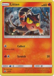Sun & Moon Promos, Litten - SM08 - Holo Promo