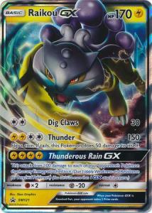 Pokemon S&M Promo Raikou GX - SM121 – Promo