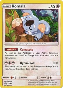 Pokemon Sun & Moon Promos Komala - SM41 - Holo Promo