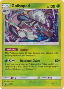 Pokemon Sun & Moon Promos Golisopod - SM52 - Holo Promo