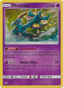 Pokemon Sun & Moon Promos Dhelmise - SM53 - Holo Promo
