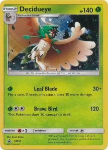Pokemon Sun & Moon Promos Decidueye - SM55 - Holo Promo