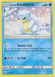 SM Guardians Rising, Alolan Sandshrew - 19/145 - Common