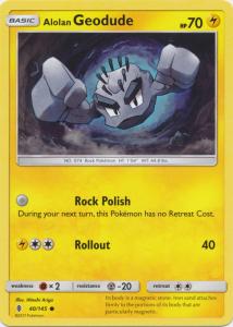 SM Guardians Rising, Alolan Geodue - 40/145 - Common