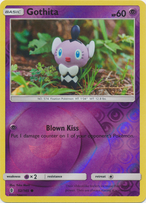 SM Guardians Rising, Gothita - 52/145 - Common Reverse Holo
