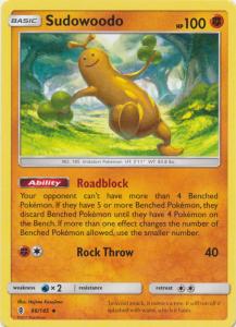 SM Guardians Rising, Sudowoodo - 66/145 - Uncommon