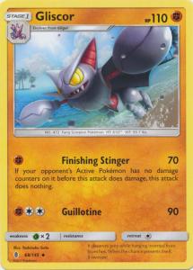 SM Guardians Rising, Gliscor - 68/145 - Uncommon