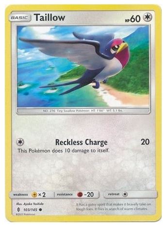 SM Guardians Rising, Taillow - 103/145 - Common