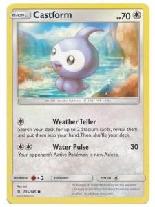 SM Guardians Rising, Castform - 105/145 - Common