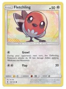 SM Guardians Rising, Fletchling - 109/145 - Common