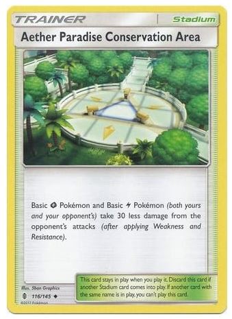 SM Guardians Rising, Aether Paradise Conservation Area - 116/145 - Uncommon