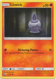 SM Guardians Rising, Litwick - 11/145 - Common