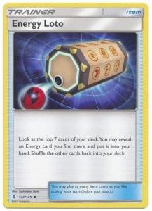 SM Guardians Rising, Energy Loto - 122/145 - Uncommon