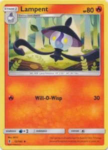 SM Guardians Rising, Lampent - 12/145 - Uncommon