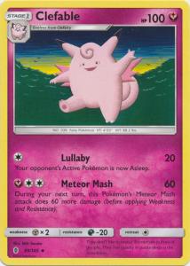 SM Guardians Rising, Clefable - 89/145 - Uncommon