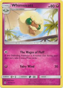 SM Guardians Rising, Whimsicott - 91/145 - Uncommon