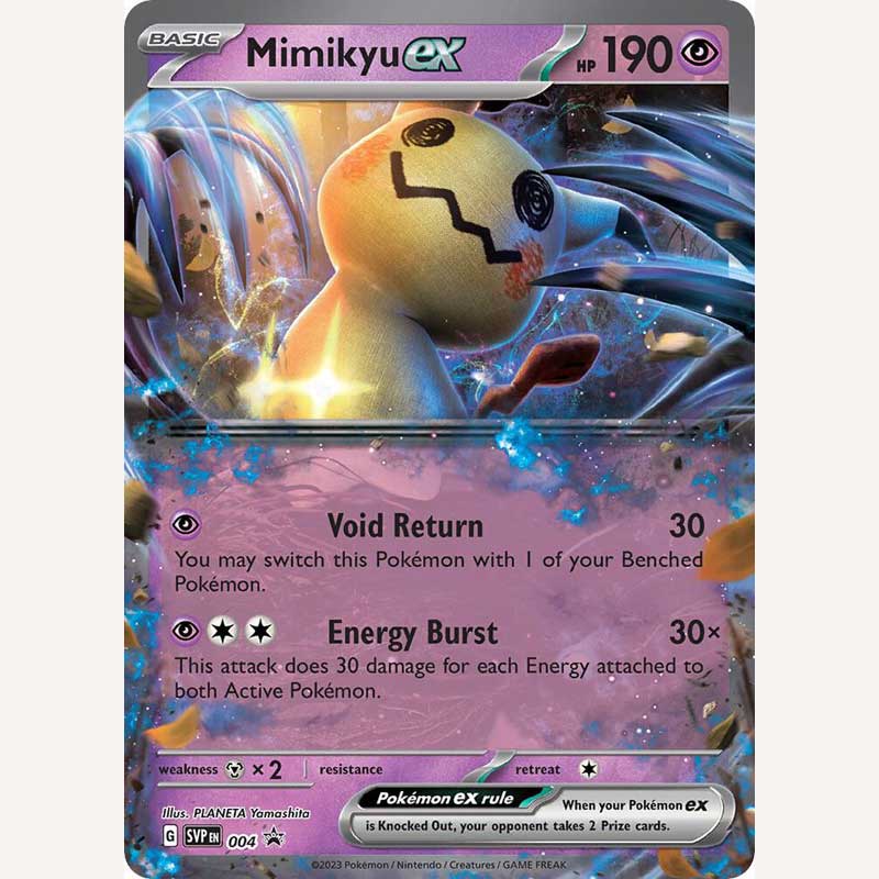 JUMBO Mimikyu EX - SVP004 - Scarlet & Violet Promo OVERSIZED