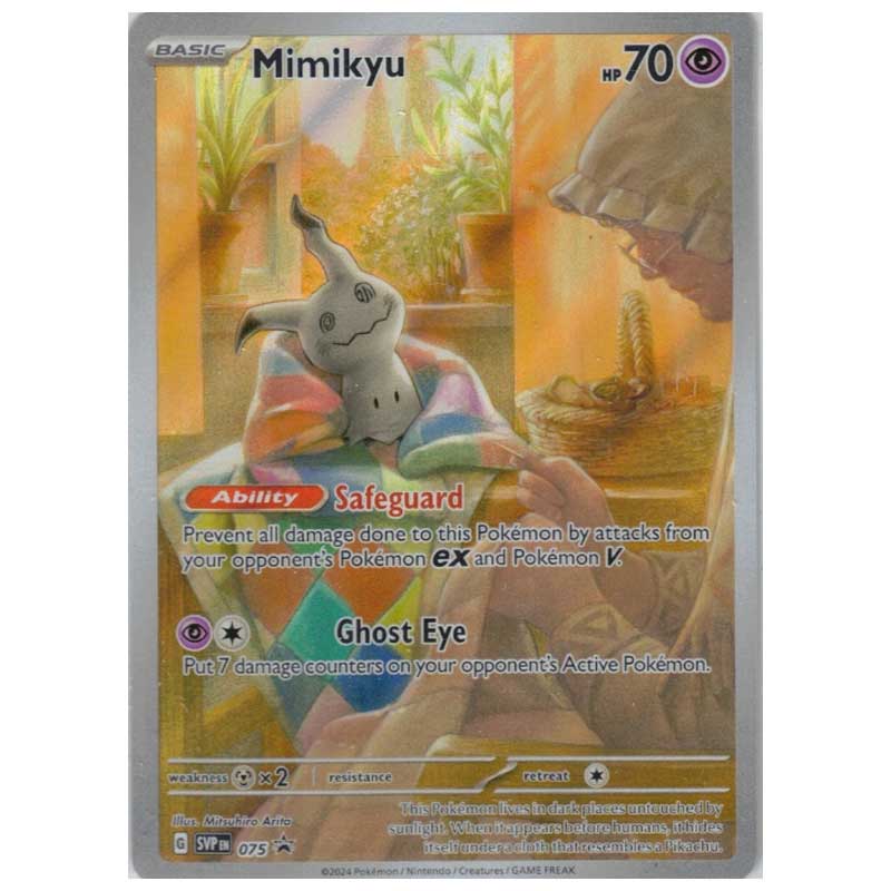 Mimikyu - SVP075 - Scarlet & Violet Promo (Sealed)